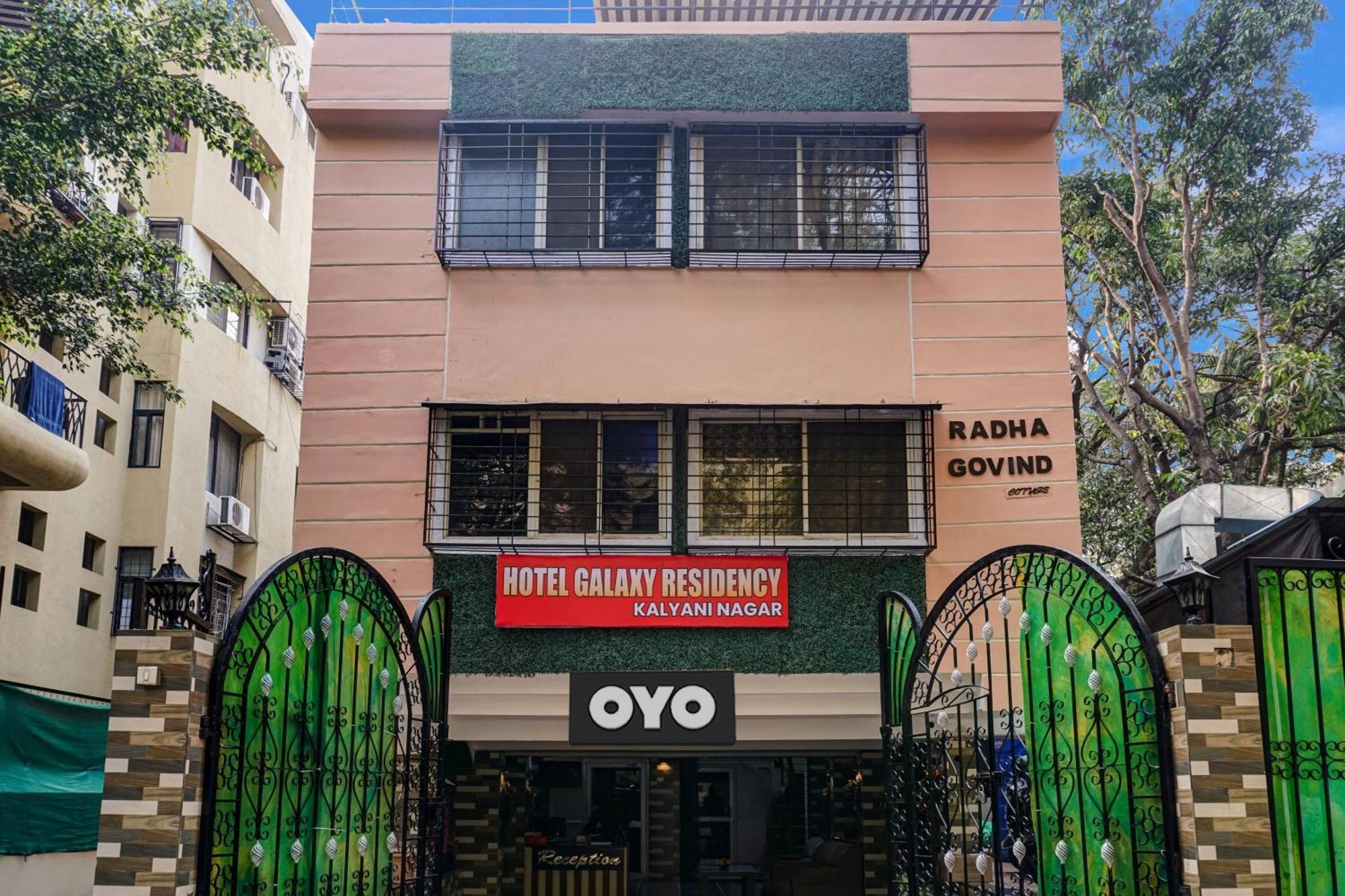 Hotel Galaxy Residency Kalyani Nagar Pune Bagian luar foto