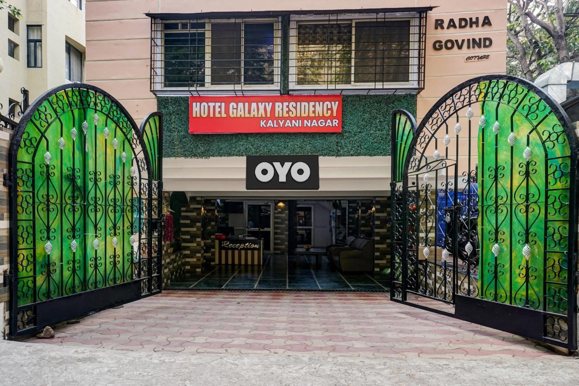 Hotel Galaxy Residency Kalyani Nagar Pune Bagian luar foto