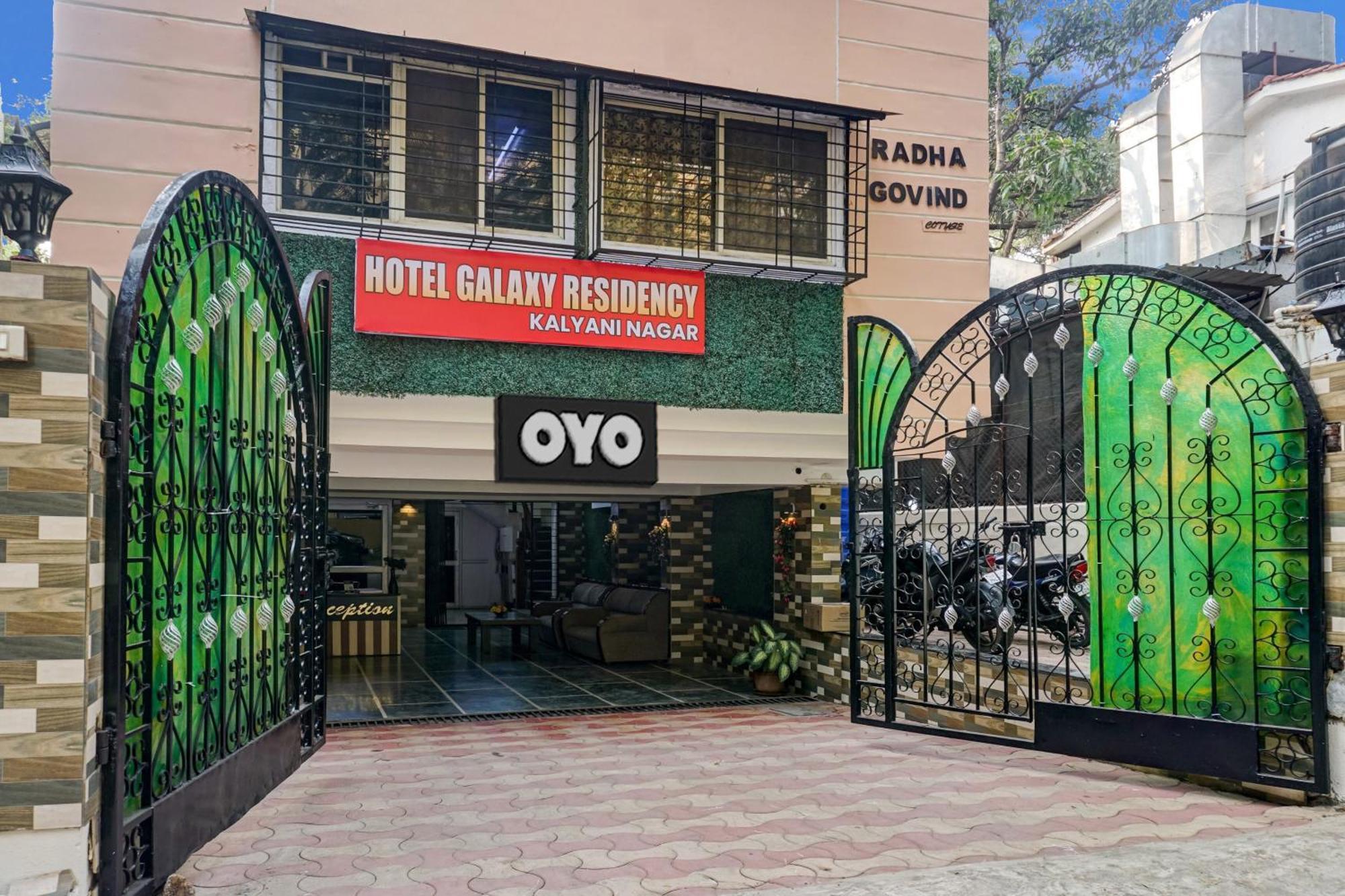 Hotel Galaxy Residency Kalyani Nagar Pune Bagian luar foto